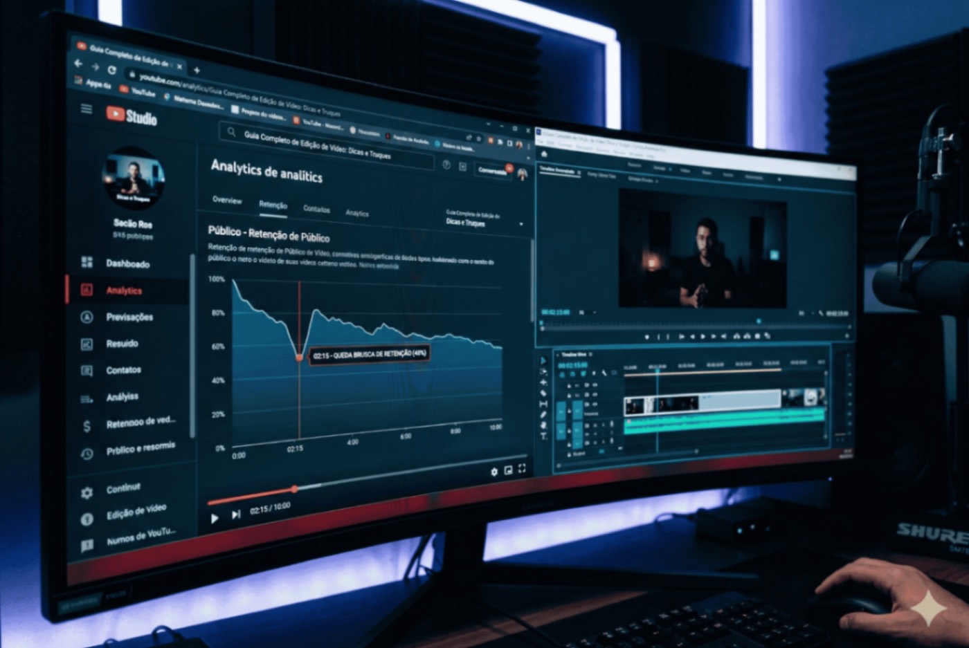 Analisando métricas do youtube: o guia para decisões baseadas em dados